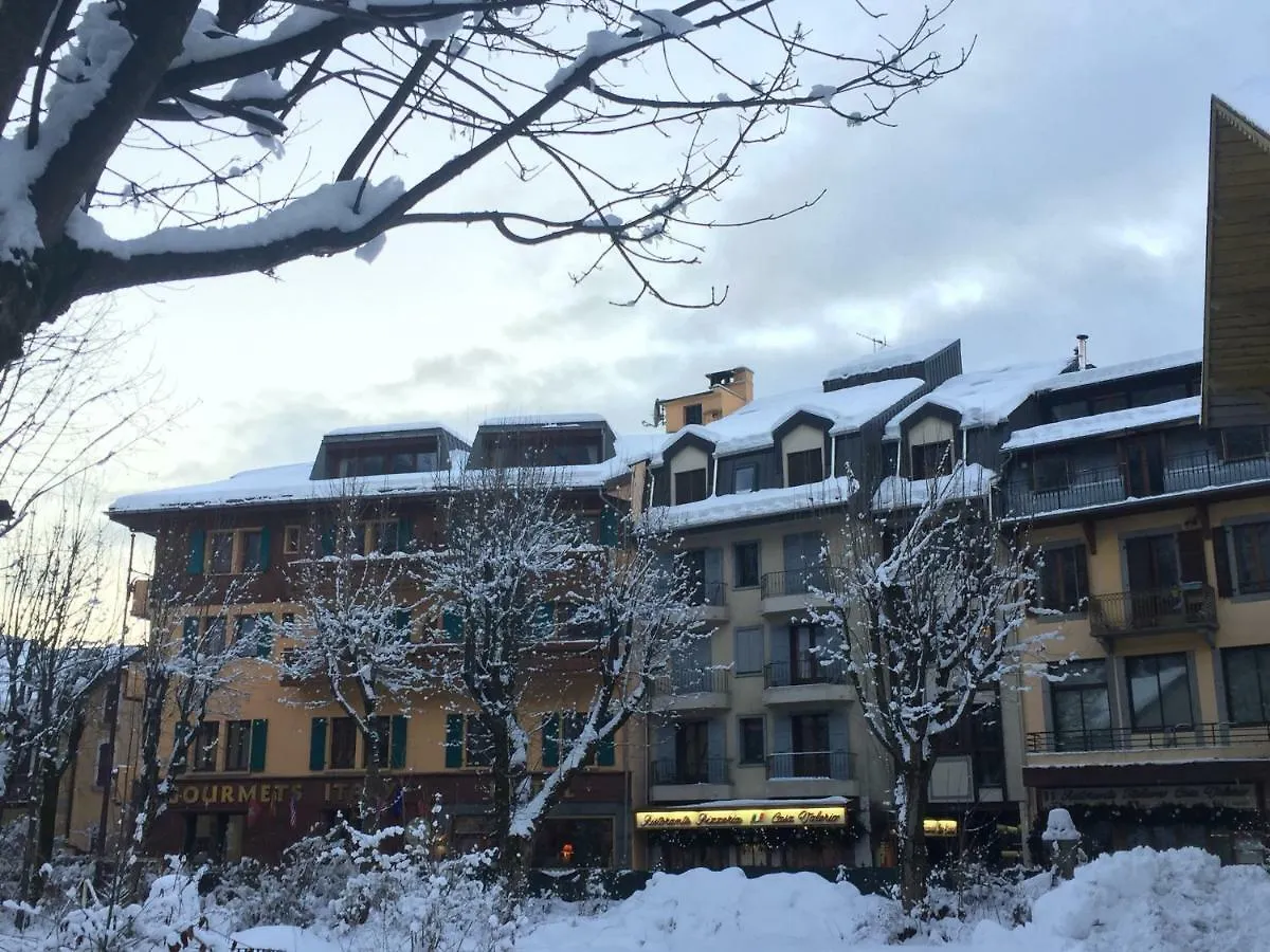 Duplex En Vieux Bois Hyper Centre Lejlighed Chamonix