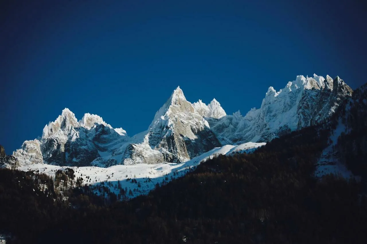 Duplex En Vieux Bois Hyper Centre Lejlighed Chamonix