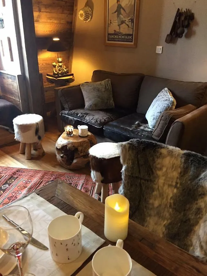 Duplex En Vieux Bois Hyper Centre Lejlighed Chamonix Frankrig